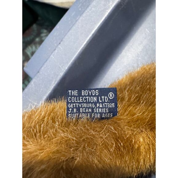VTG Boyds Bear “Bee Whiz” Plush J.B. Bean Series 1994 14" Knit Bee Sweater Tags - Picture 7 of 7